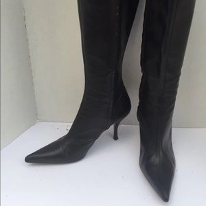 Nine West Size 10 Black Boots